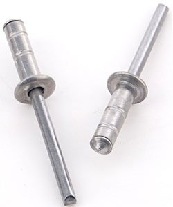 Rivets 3/16" Rivet, 3/8" Head, up to 1/2" Grip