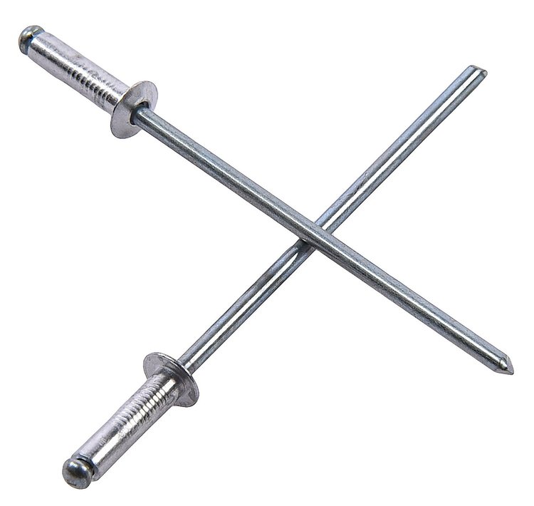 Tri-Fold Rivets Diameter: 3/32 in.