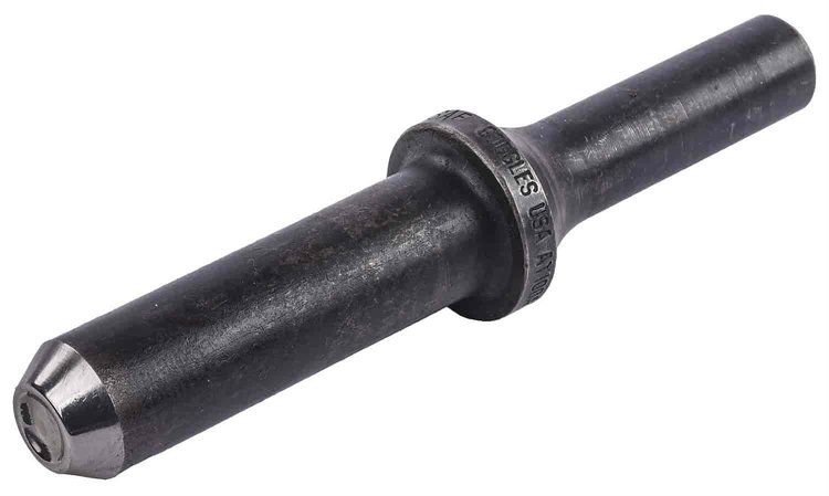 Head Rivet Setter for Air-Powered Hammer for Solid Rivets [1/8 in. Diameter]