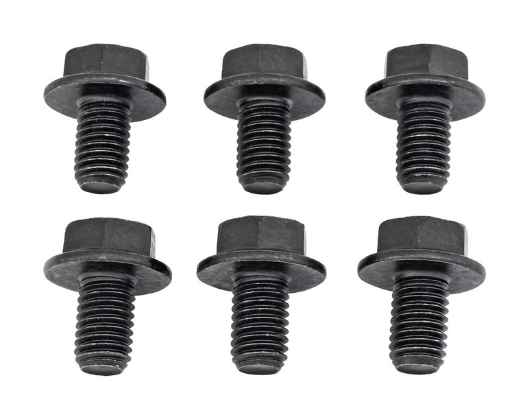 Torque Converter Bolts For GM TH200, 700R4, 4L60, 4L60E & 4L80E, M10-1.5 x 15 [Set of 6]