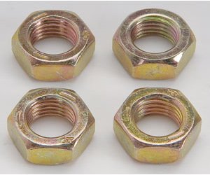 Zinc Plated Steel Jam Nuts 3/8"-24 RH