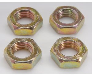 Zinc Plated Steel Jam Nuts 7/16"-20 RH