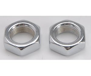 Chrome Plated Steel Jam Nuts 3/4"-16 RH