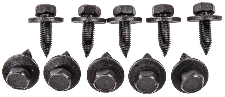 Metric CA Point Body Bolts 6-1.00 x 20 mm