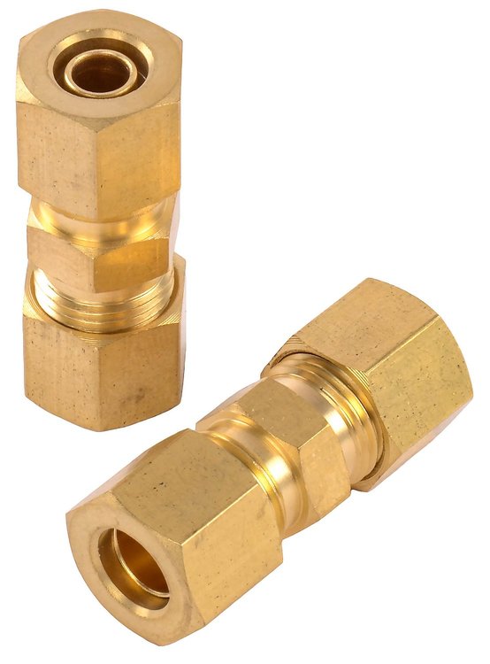 Compression Unions for Nylon Line to Steel Line [5/16 in. Thread Size]