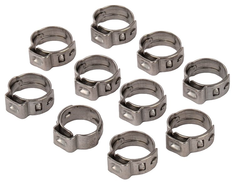 Pinch Clamps for Nylon & Rubber Hose [3/8 in. I.D.]