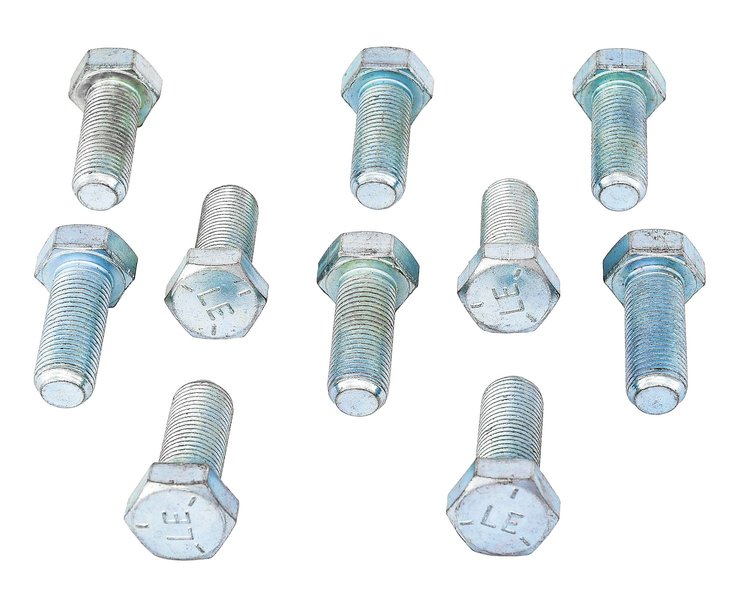 Hex Head Bolts, 1/2 in.-20 x 1 1/4 in. in. UHL, Carbon Steel, Grade 5 [Set of 10]