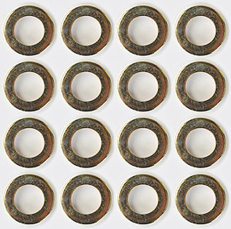Replacement Washers Zinc Dichromate (Gold)