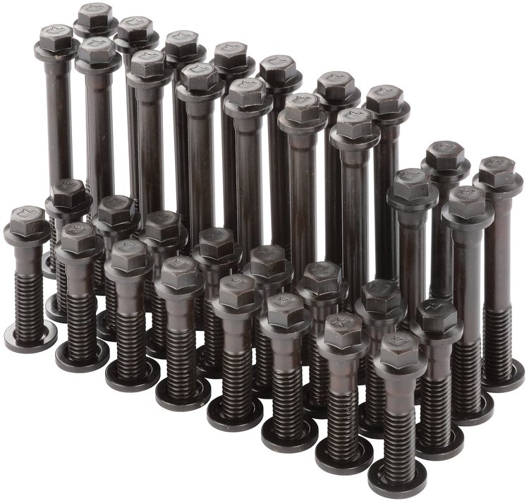 High-Strength Head Bolt Kit for Small Block Chevy [6-Point Hex Head]
