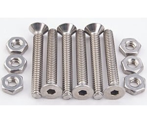 Stainless Steel Bolt & Nut Kit #10-24 x 1-1/2"