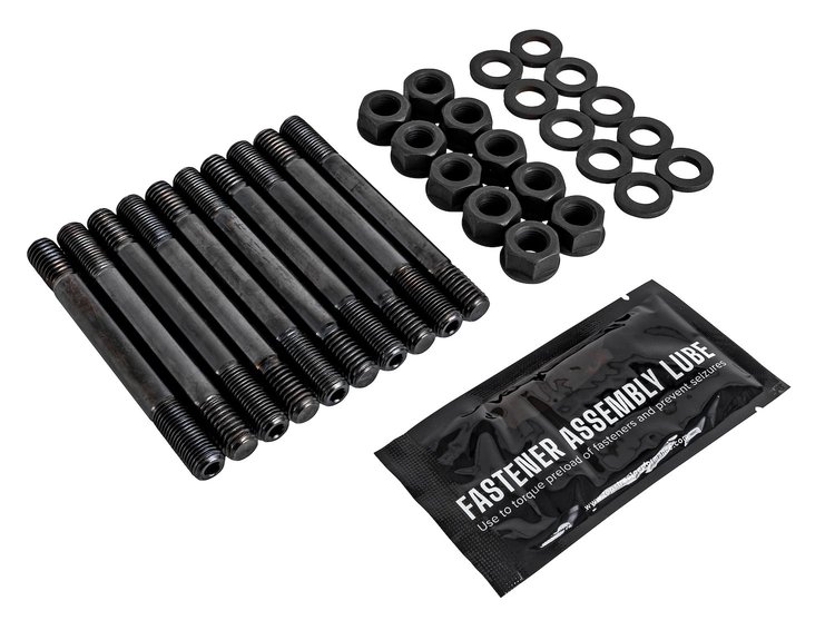 High-Strength Crankshaft Main Bearing Cap Stud Kit for Small Block Chevy 2-Bolt Main Engines