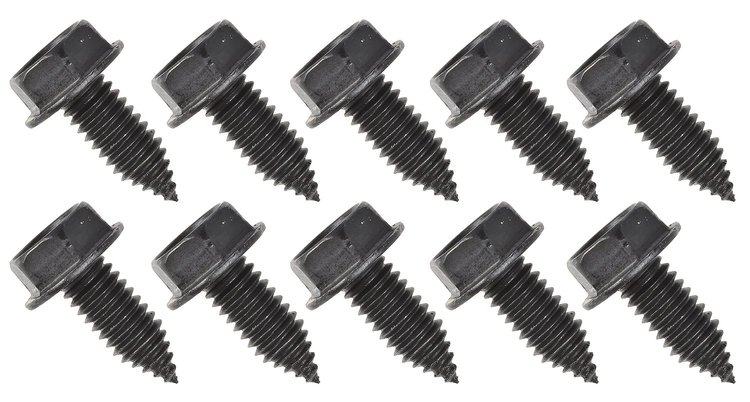 Body Bolt, GM Style 5/16 in.-18 x 13/16 in. [1/2 in. Indented Hex Head with Fixed Washer]