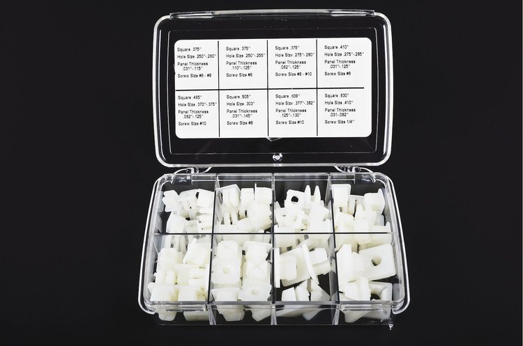Nylon Grommet Nut Kit Made from durable natural nylon