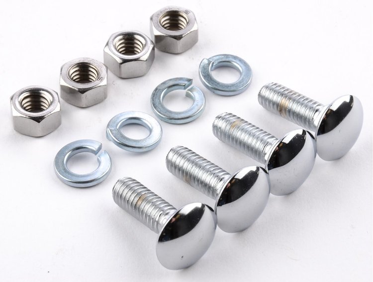 Chrome Bumper Bolt Kit [5/16 in.-18 x 1 in.]