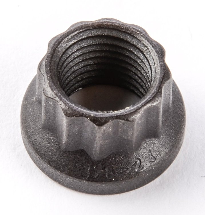12-Point Flange Nut 3/8"-24