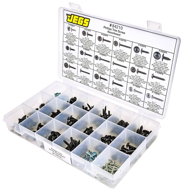 Philips Trim Screw Assortment [255 Pieces]