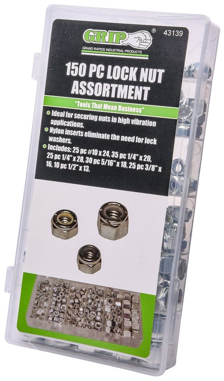 Lock Nut Assortment [150-piece]