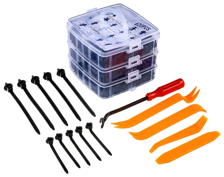 Trim Clip Assortment [635 Pieces]