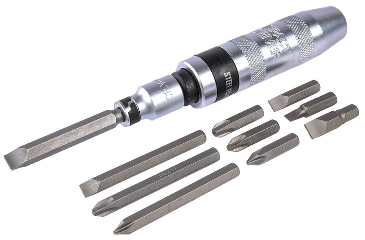 Impact Screwdriver Set 11-Piece 1/2 in. Drive