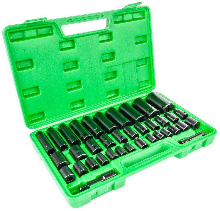 Socket Set 3/8 in. and 1/2 in. Drive [38-Piece]