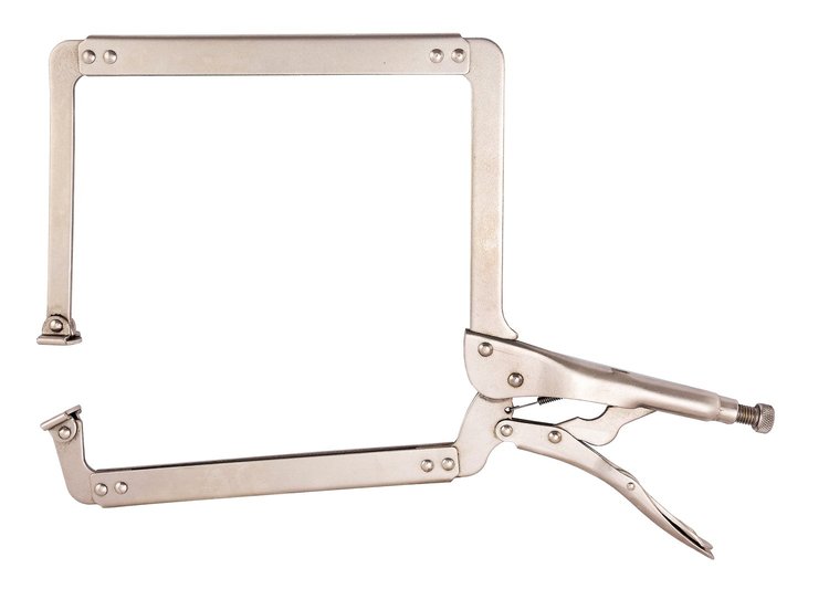 Deep Throat Locking C-Clamp 10 in.