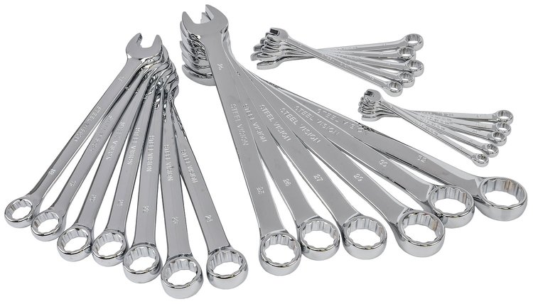 23-Piece Metric Combination Wrench Set