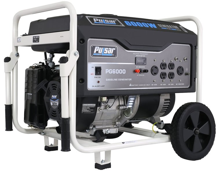 Portable Generator 6000 Watts, 10 Horsepower