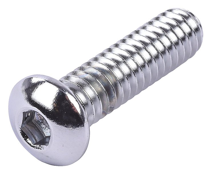 Button Head Socket Cap Screw [1/4 in. -20 Thread x 1 in. Length]