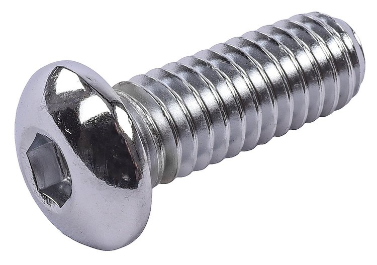Button Head Socket Cap Screw [5/16 in. -18 Thread x 7/8 (.875) in. Length]