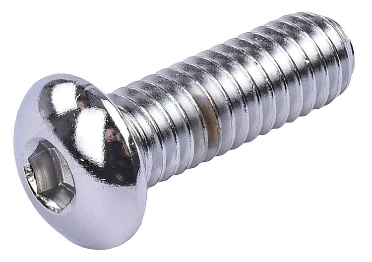 Button Head Socket Cap Screw [5/16 in. -18 Thread x 1 in. Length]