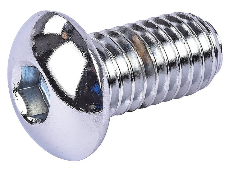 Button Head Socket Cap Screw [3/8 in. -16 Thread x 3/4 (.750) in. Length]