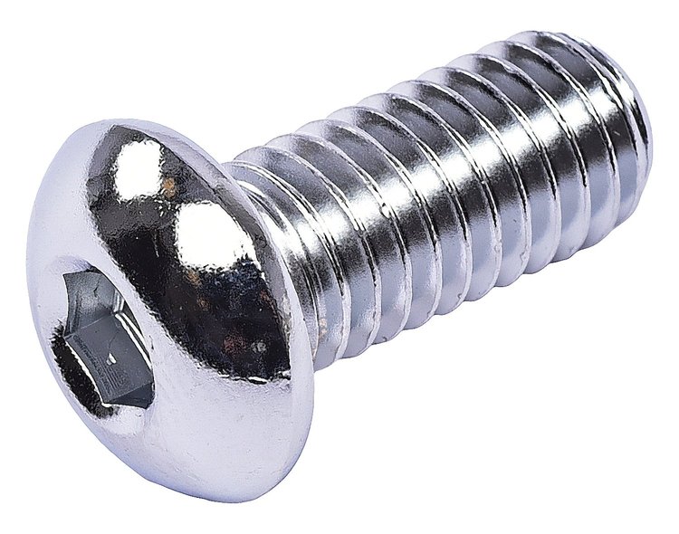 Button Head Socket Cap Screw [3/8 in. -16 Thread x 7/8 (.875) in. Length]