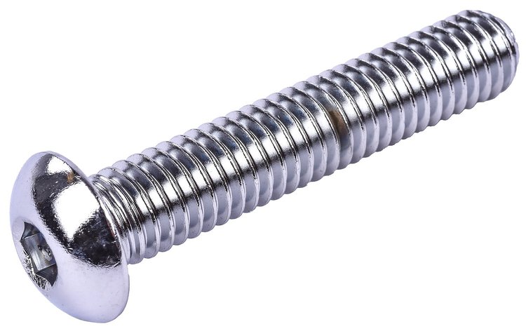 Button Head Socket Cap Screw [3/8 in. -16 Thread x 2 in. Length]