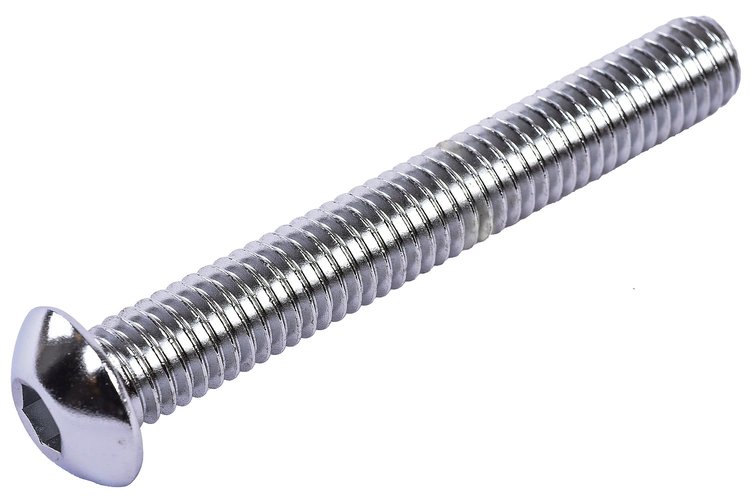 Button Head Socket Cap Screw [3/8 in. -16 Thread x 2 3/4 (2.750) in. Length]