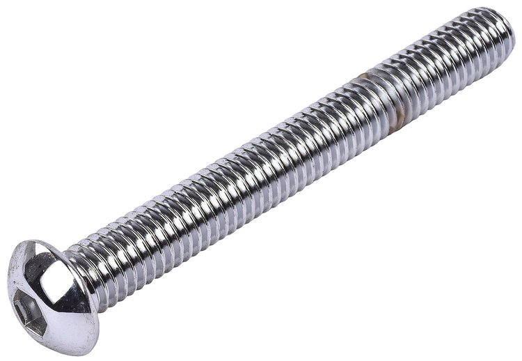 Button Head Socket Cap Screw [3/8 in. -16 Thread x 3 1/4 (3.250) in. Length]