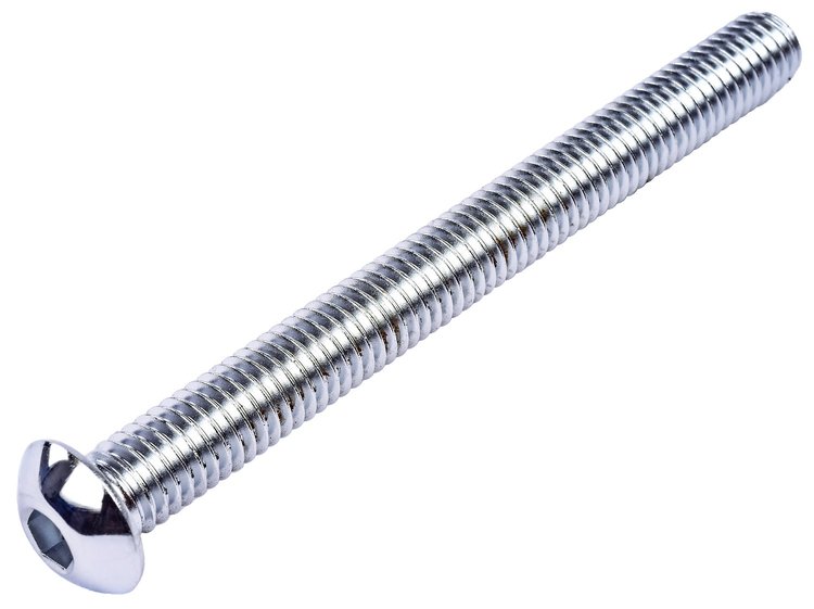 Button Head Socket Cap Screw [3/8 in. -16 Thread x 4 in. Length]