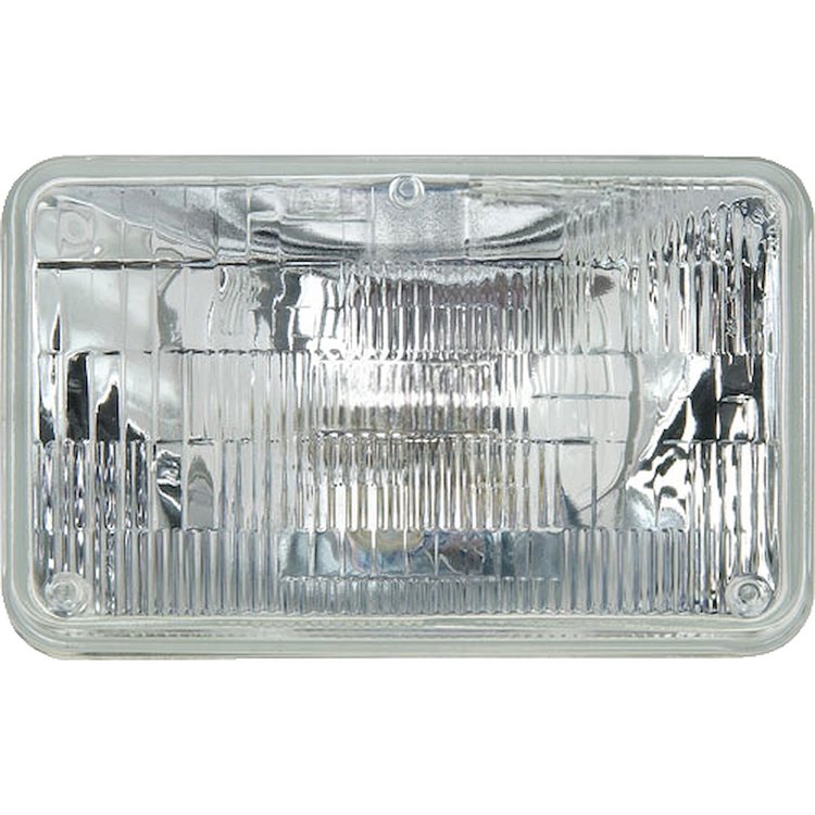 Faux Decal Headlamps, Small Rectangular 6-1/4" x 4"