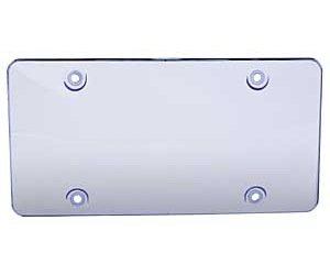 License Plate Cover Blue