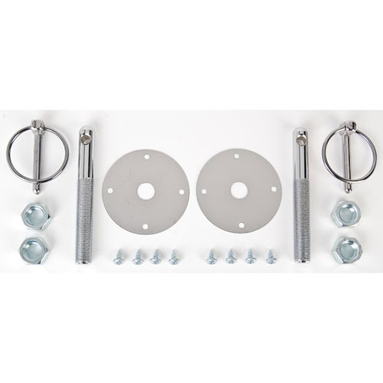 Hood and Deck Lid Pin Kit With Torsion Clips
