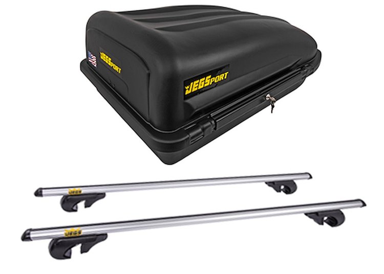 Rooftop Cargo Carrier & Roof Rack Cross Bar Kit