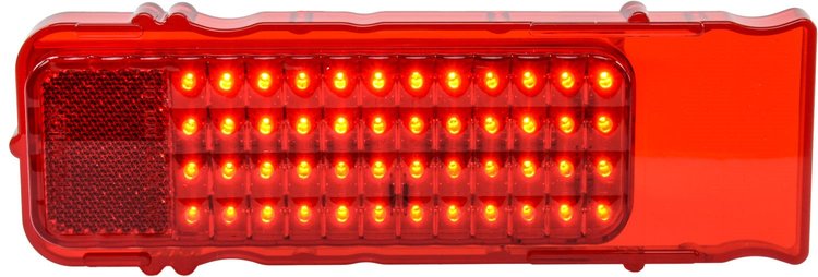 1968 Chevy Camaro LED Tail Light Red Lens LED
