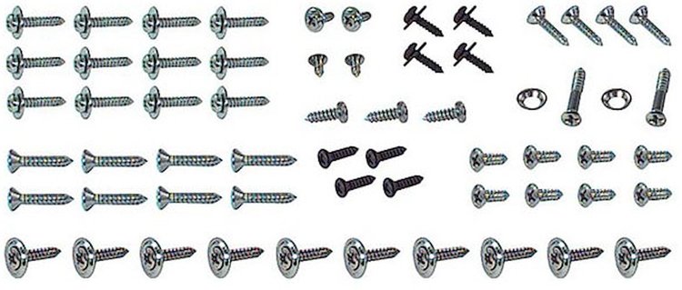 Interior Screw Kit for 1966 Chevrolet Chevelle