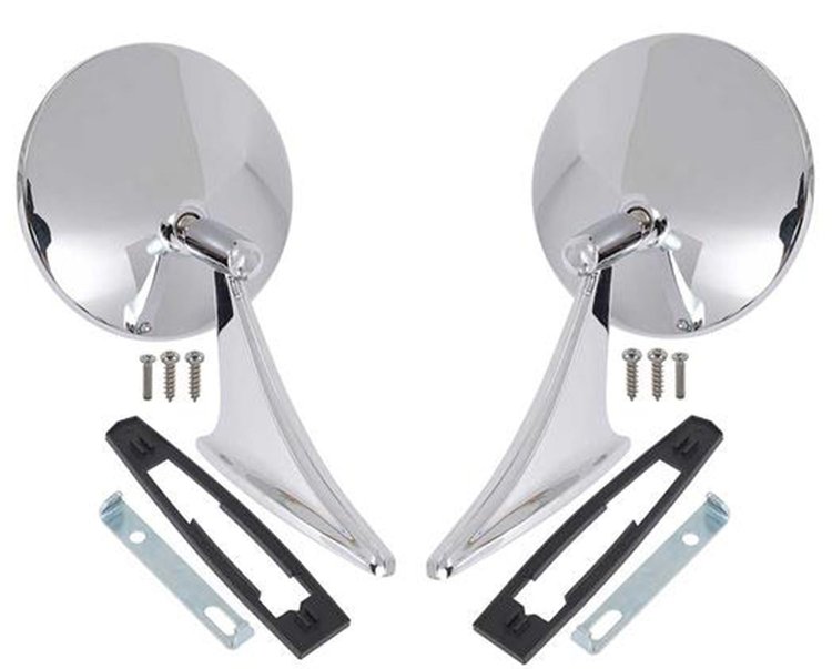 Side View Mirror Set Fits Select 1966-1974 Chevrolet Cars [Left and Right Side]
