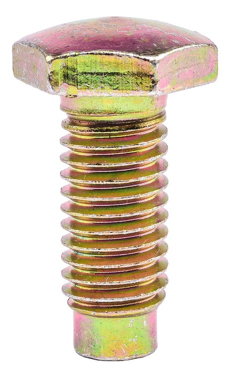 Seat Belt Anchor Bolt Fits Select 1967-1972 GM Models [Cadmium-Plated, 1 1/4 in.]