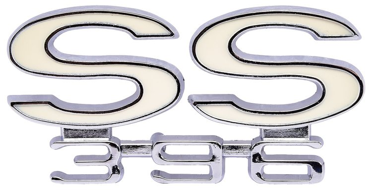 SS 396 Rear Panel Emblem for 1966 Chevrolet Chevelle SS 396
