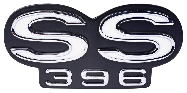 SS 396 Rear Panel Emblem for 1967 Chevrolet Chevelle SS 396