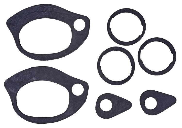 Exterior Door Handle/Lock Cylinder Gasket Set Fits Select 1964-1972 Chevrolet, Buick, Oldsmobile, Pontiac Models