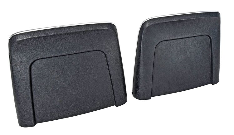 Bucket Seat Backs Fits Select 1967 GM Models [Black, Pair]