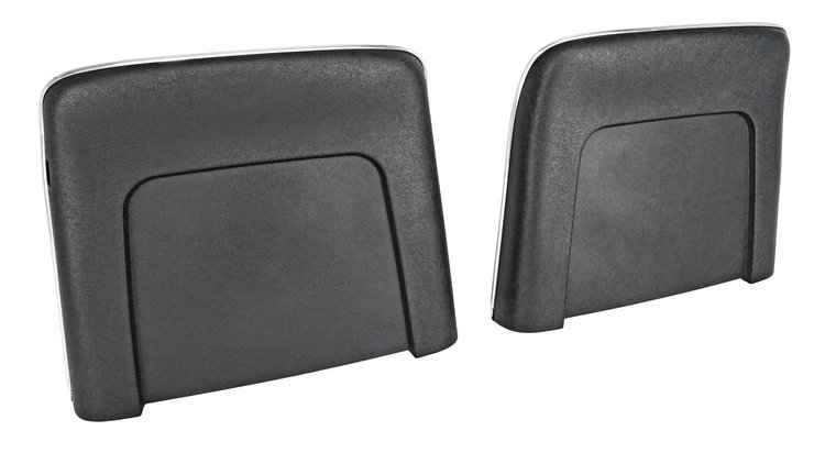 Bucket Seat Backs Fits Select 1968 GM Models [Black, Pair]