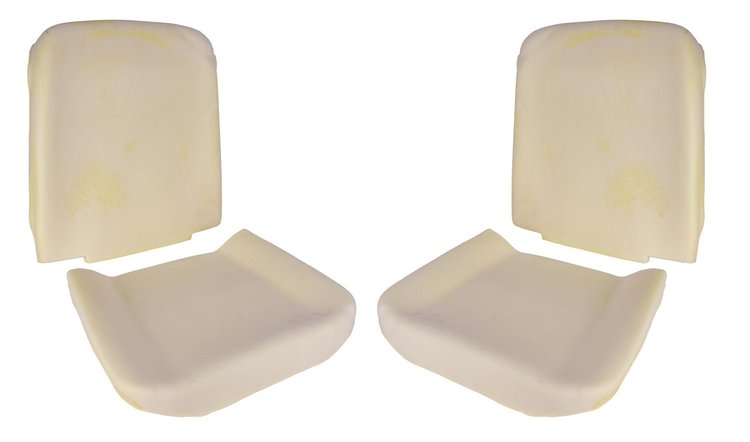 Front Bucket Seat Foam Kit Fits Select 1971-1972 GM Models